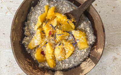 Kokos Chiabowl met mango